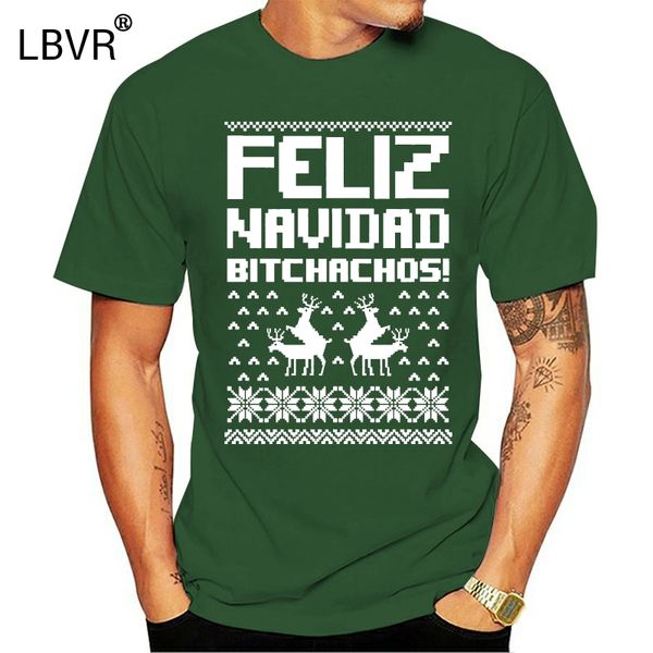 

feliz navidad bichachos ugly christmas sweater funny xmas gift new spring summer dress short sleeve casual sport sweatshirt hoodie t shirt
