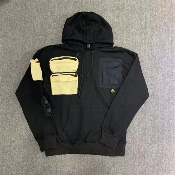 

2020ss travis scocactus jack embroidery hoodies men women travis scohoodie multiple pockets hooded1, Black