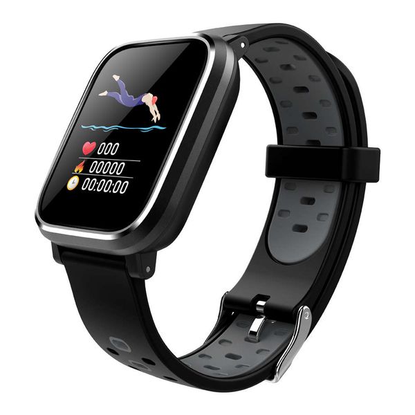 

multifunctional sports watch, waterproof, pedometer, 1.3-inch ips screen, heart rate control, silicone strap, smart bracelet, pedometer