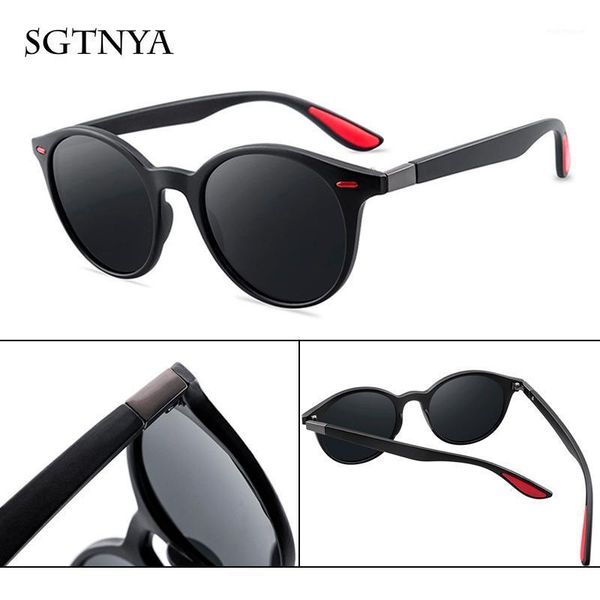 

sunglasses european and american fashion personality polarized mi nail round men women sports driving glasses1, White;black