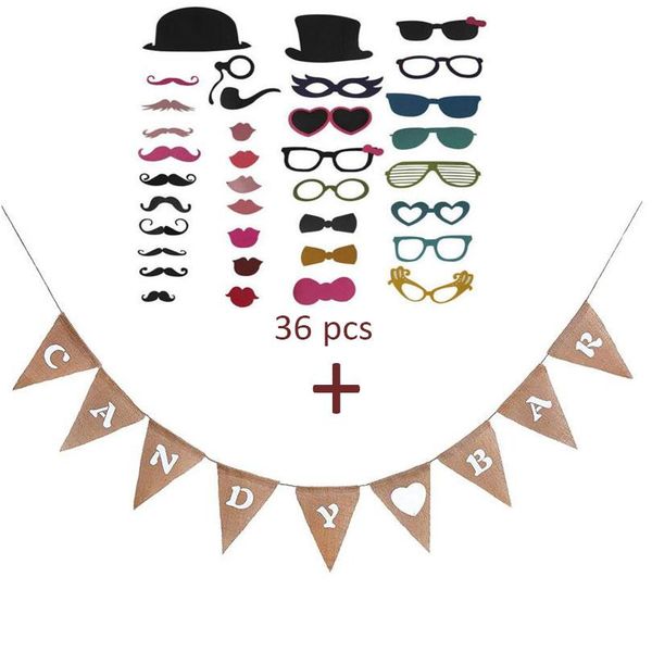 

banner 9 decor flags wedding pgraphy bunting celebration p party garland vintage props festival booth candy bar 36 bbybge bwkf