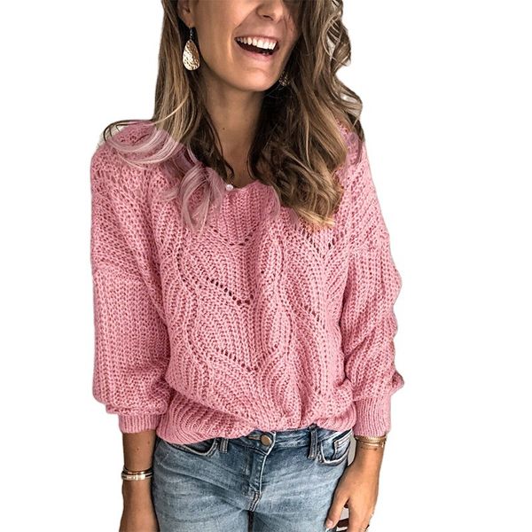 

women sweater fashion hollow out sweaters europe and america style women knitted sweater casual womens crew neck sweaters size s-2xl, White;black