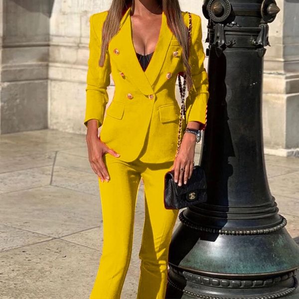 

xhin 2pcs panelled suits designer lotus leaf sleeve pants casual leg set female tracksuits autumn womens wide, White;black