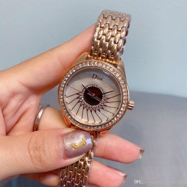 

ladies watch ladies quartz watch designer diamond watch luxury dress elegant watches casual sports brand watches 422, Slivery;brown