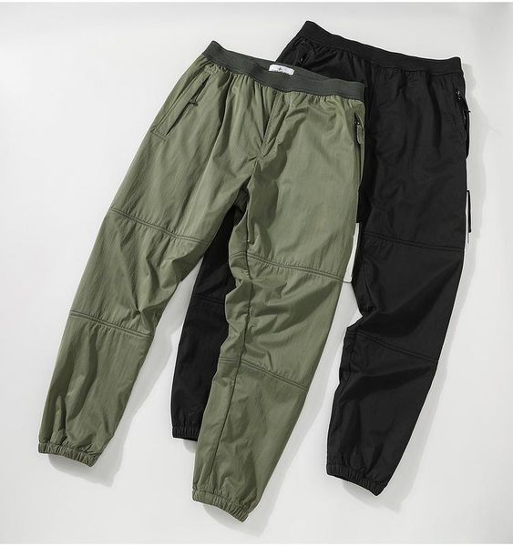 

men's pants winter men comfortable warm simple style fleece boy, Black