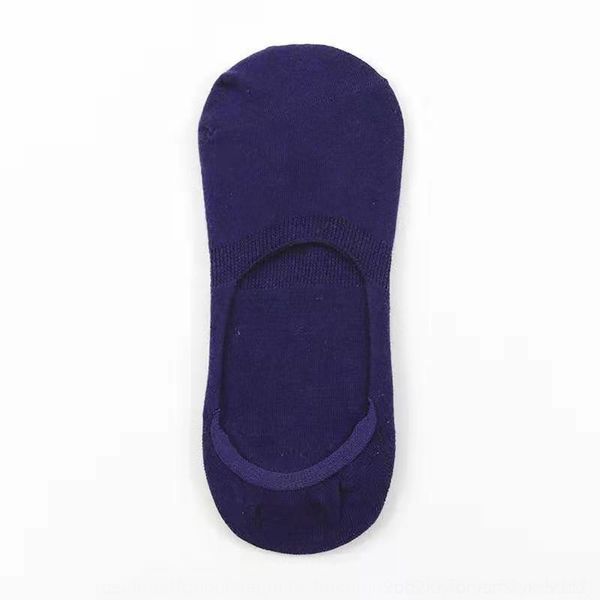 

q4tl1 мужских так лето мелкого рта хлопок невидимого sockssilicone невидимых мужской нескользящая sockssilicone носков полиэстер хлопок ночн, Black