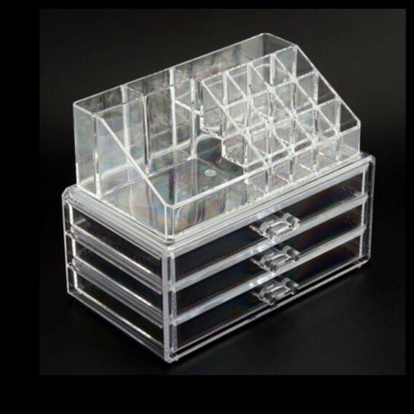 

cosmetic organizer 2 layer тумбы storage box acrilico стол ювелирных изделий организатор акриловая макияжа организатор организация cosmetic