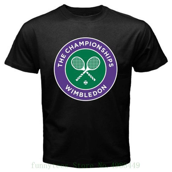 

wimbledon the championship tennist grand slam black size to 3xl design style new fashion short sleeve sport hooded sweatshirt hoodie t shirt