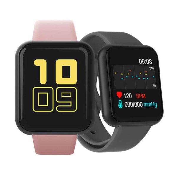 

men's and women's smart watch v6, wristband, blood prsure monitor, exercise heart rate tracker, pedometer, y68, d18,