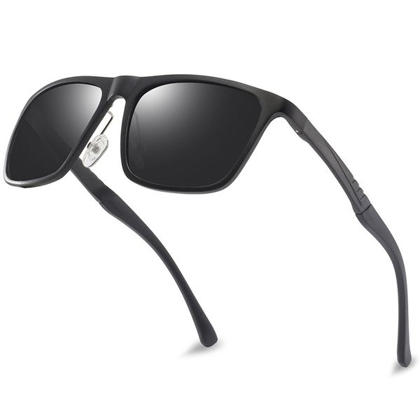 

2020 men women sunglasses polarized sun glasses driving fishing uv400 goggle square eyewear fashion fashion for men 3302, White;black