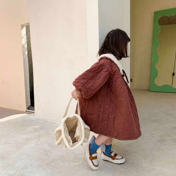 

detachable collar in girls' new and autumn winter k0pt, Red;yellow