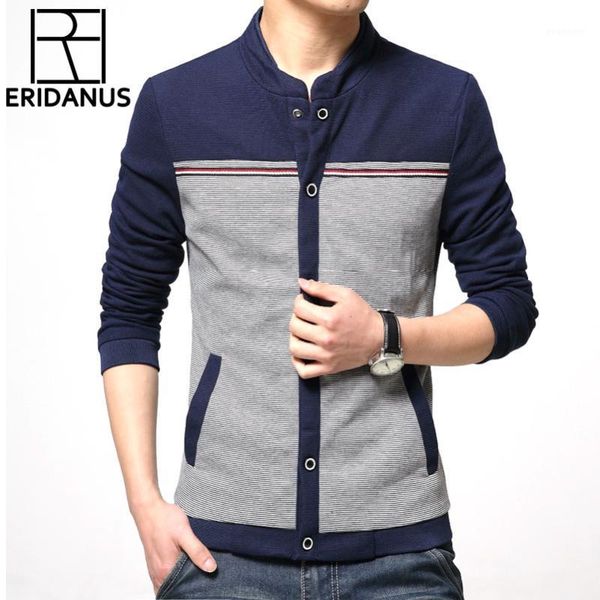 

2020 spring autumn man casual jacket male korean style slim fashion simple patchwork design business jackets m3881, Black;brown