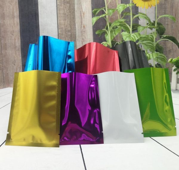 

6 sizes pe colorful heat seal aluminum mylar foil bag smell proof pouch closet organizer kitchen accessories home decor c wmtcwo jjxh
