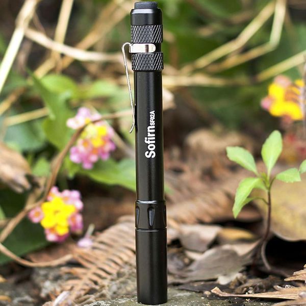 

penlight sf02 мини светодиодный фонарик cree xpg2 факел легкий карманный свет aaa edc фонарик водонепроницаемый lantera campingcycling jlllf