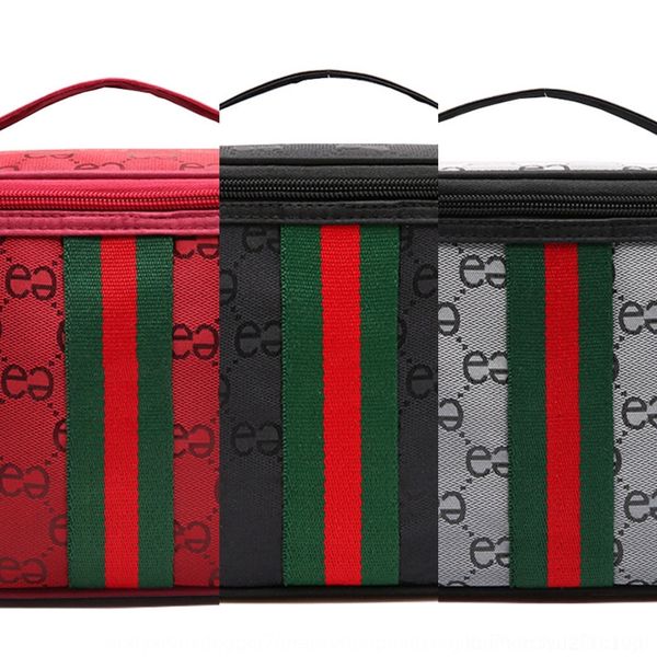 

3porb womn's 2019 nw portabl koran storag bagcosmtic wash larg bagstyl capacity storag bag travl doubl e simple cosmtic bag iwsjz