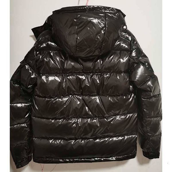 

new men women casual down jacket down coats mens outdoor warm feather man winter coat outwear jackets parkas, Black