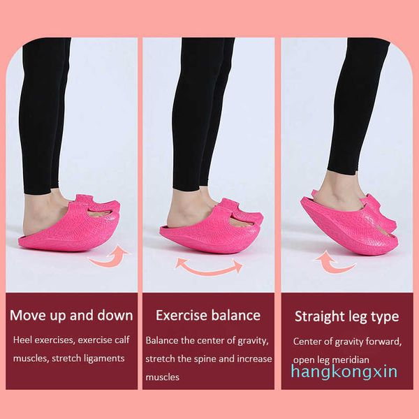 Womens New Body-shaping Pantofole Summer Sporting Fitness 30 Shaking Slide Shoes Piattaforma femminile Sandali in gomma EVA per perdere peso
