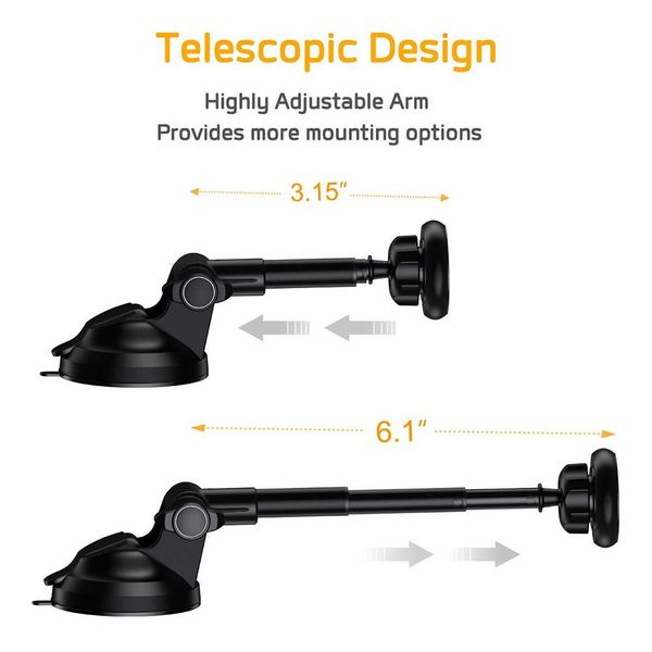 

univerola магнит автомобиля ветрового стекла держатель телефона мобильный телефон крепление для iphone x max flexible arm телефон стенд унив