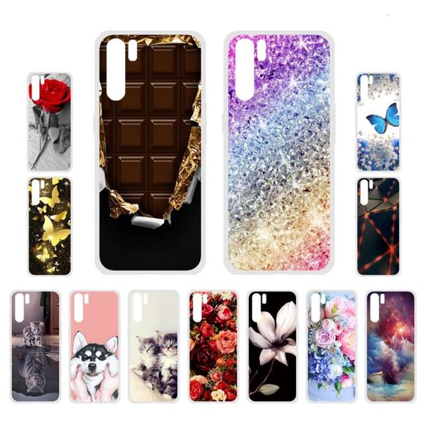 

ojeleye silicone soft tpu cartoon mobile phone shockproof cover, 50 bags