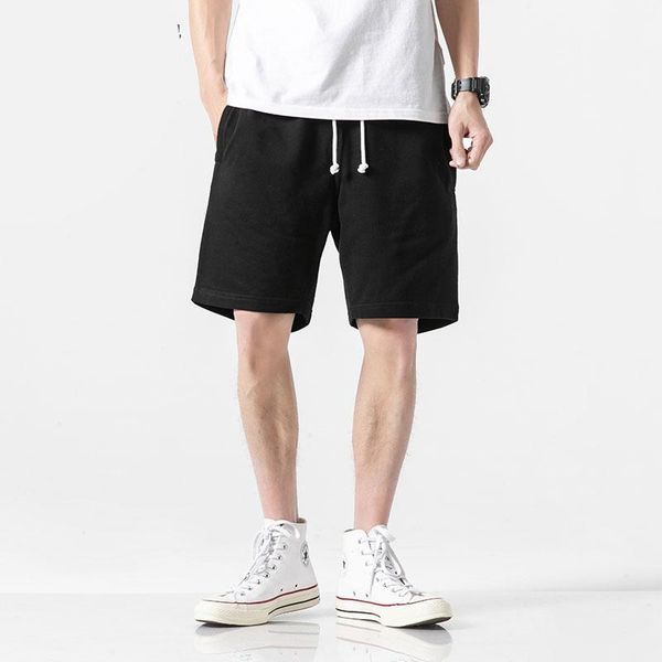 

streetwear loose shorts striped american cotton basketball shorts sport musculation soccer black pantalones hombre eg50cs1, White;black