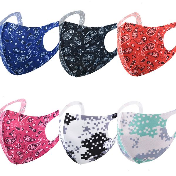 

ubppmu mask fashion face masks printed cartoon camo ice silk facemask women sunscreen spring summer dustproof dust mouth mas n