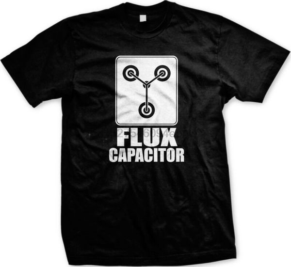 

flux capacitor back to future funny movie vintage geeky gag gift men's t-shirt sport hooded sweatshirt hoodie