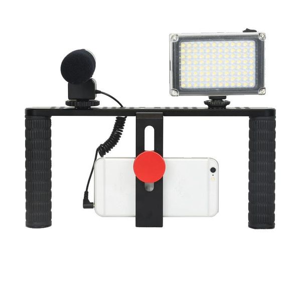 

handheld stabilizer stand phone cage filmmaking case mobile phone pgraphy video follow-up stand for android