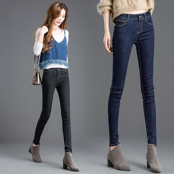 

women's jeans 2021 women casual fashion high waist stretch quality, Blue