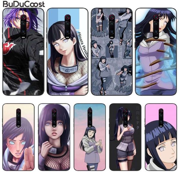

hiuga hinata naruto animated mobile phone cover redmi note 8 pro note 9 pro redmi note 5 7 note6pro