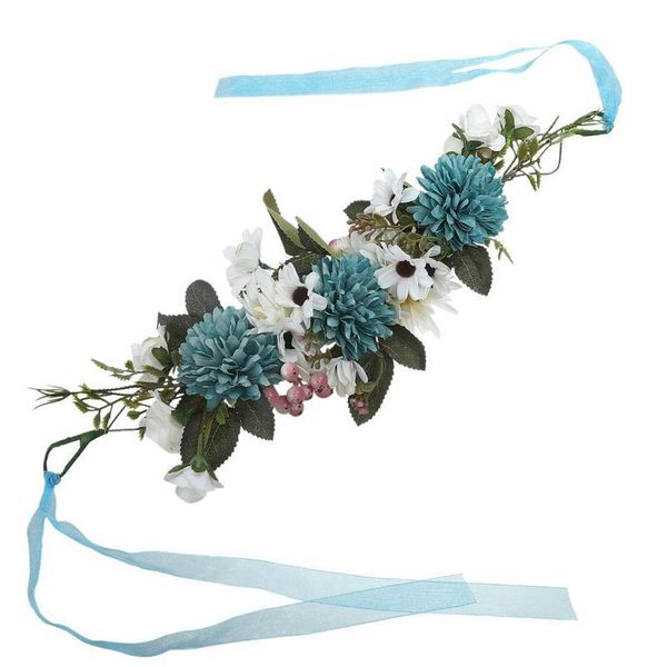 

flower crown levao 2020 wedding bohemian wreath hairband party floral girl hair accessories flower headband garland h qyltut