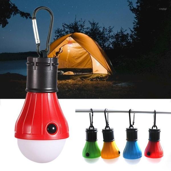 

portable lanterns outdoor tent hanging lamp 3 modes carabiner bulb light energy saving 4 colors1