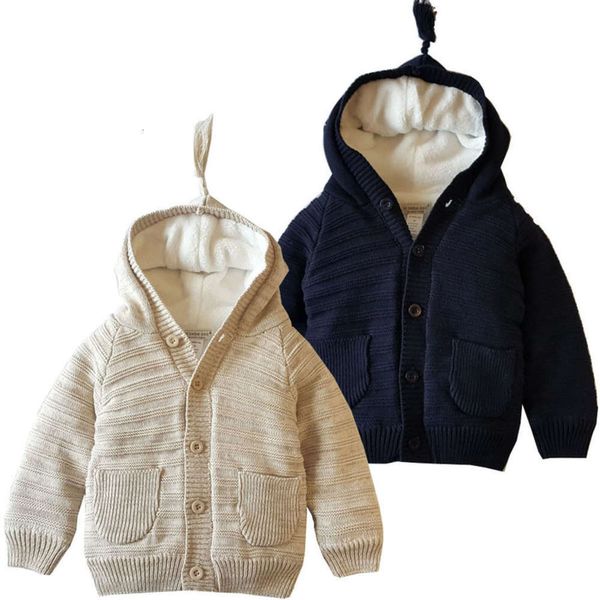 

wear sle plush autumn and winter children's cotton sweater coat 571, Blue