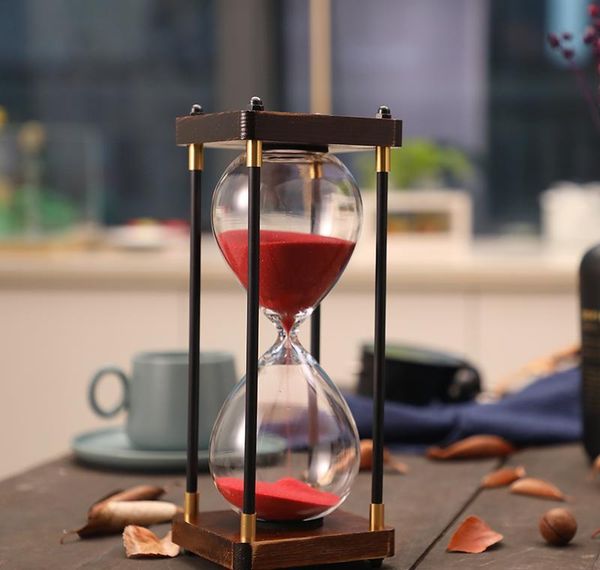 

30 minutes hourglass sand timer for kitchen school modern wooden hour glass sandglass sand clock timers hom jllzyd bdesybag