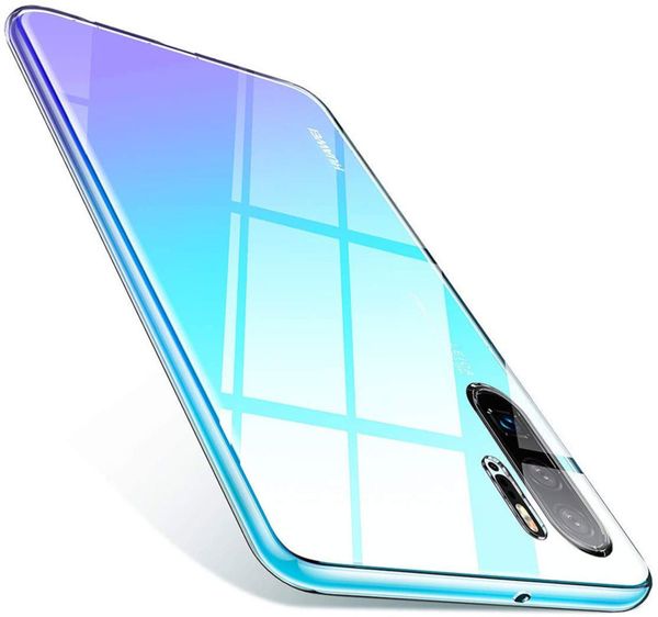 Klare Fälle für Huawei P40 Pro P30 Lite P20 Mate 30 20 Transparent Silikon Telefon Abdeckung Silikon Fällen Schutz Capa zubehör