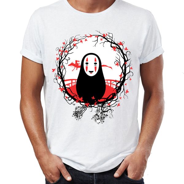 

men's t shirt spirited away no face flower ring awesome artwork printed tee sport hooded sweatshirt hoodie