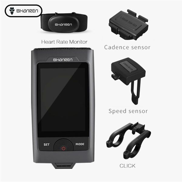 

bike computers shanren waterproof wireless powermeter bicycle lightless speedometer odometer power gps sensor cycling computer satch