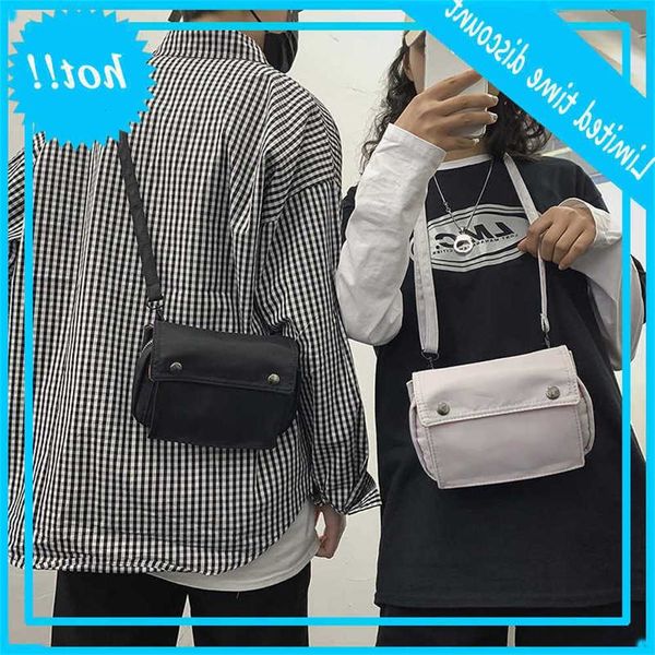 

2020 creative one shoulder messenger korean pure color cloth multi function card bag