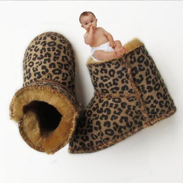 

first walkers 13colors snow boots velvet baby shoes girls waterproof sheepskin winter fur plus warm for kids1