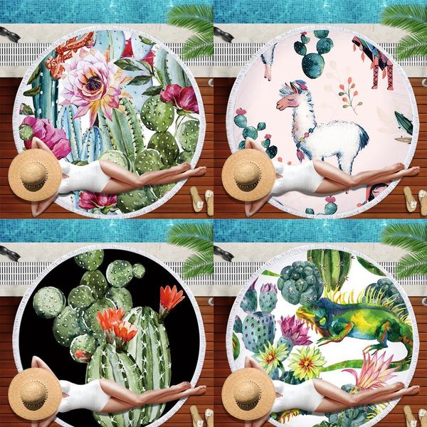 

cactus beach towel toalla playa serviette de plage serviette de bain toalha de praia towel beach recznik plazowy  wmtkcl, Blue;gray