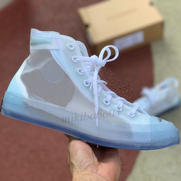 

2021 new transparent 1917s chuck 70 canvas shoes 70s hi classic 1917 jointly name skateboard trainers casual shoes, Black;red