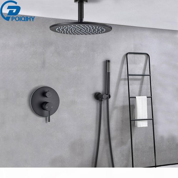 

ванная комната ванна смеситель matte black rain fall кран латунный отклонитель смесителя set 8 16shower head настенный кронштейн душевая сис