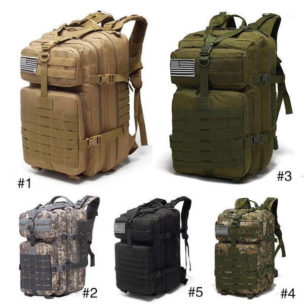 

outdoor bags backpack picnic drawstring field survival 800d waterproof oxford 40l waist camping bag practical tactical1