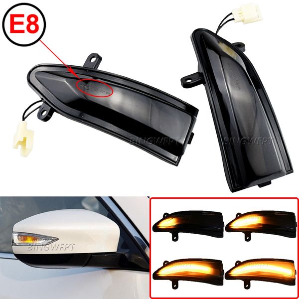 

turn signal light for nissan altima teana l33 2013-2018 sylphy sentra pulsar tiida car led dynamic side mirror indicator lamp
