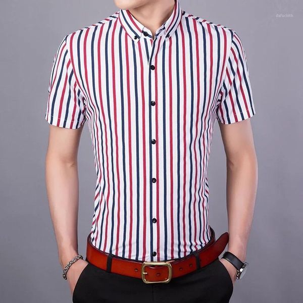 

new fashion men's casual shirts men 4xl short sleeve shirts for men1, White;black