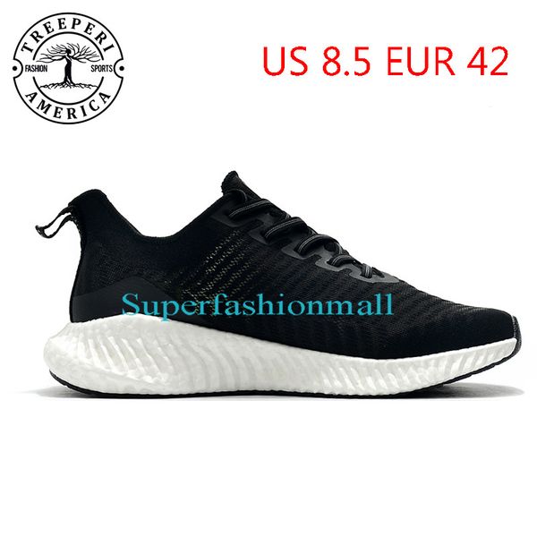 

2021 treeperi runner 711 running shoes black white us 8.5 eur 42 for men trainers