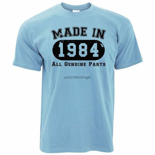 

birthday t shirt made in 1984 all genuine parts novelty slogan old(1) sport hooded sweatshirt hoodie