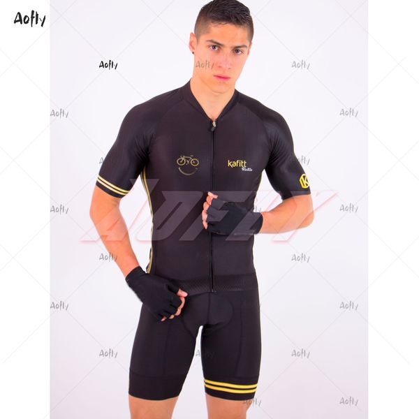 

2020 kafitt mtb breathable cycling jersey anti-pilling bike clothing road team bicycle wear shirts man cycling clothes c0123, Gray