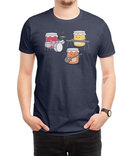 

new men casual printed jam session short sleeve s hoodie designers t shirts sweatshirt