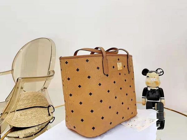 

printing large capacity shopping bags purses handbags lading shoulder bag combination package women totes girls leather backpack handbag
