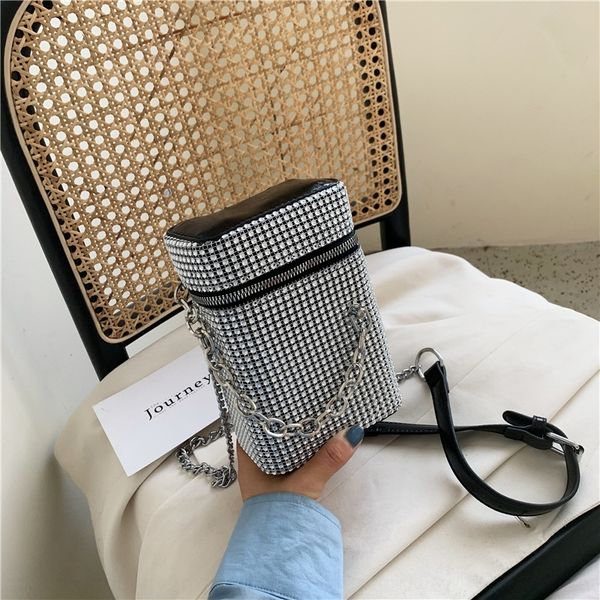 

3bulh осень и зима телефон bagdiamond bagarmpitfashion мешок мобильного телефона новый сингл цепь плеча bagwomen-х и алмаз инкрустированные